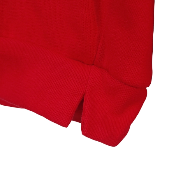 DISNEY Minnie Mouse Red Sweatshirt Women's Junior Cut Size Medium - Picture 7 of 9